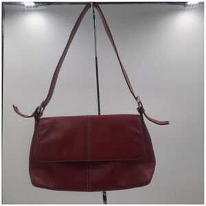 Small Madison Studio Red Leather Purse